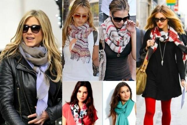 Как завязать женский шарф (лучшие примеры)